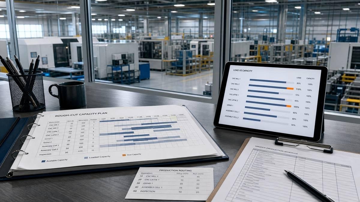 Rough Cut Capacity Planning: Method, Formula, and a Worked Example