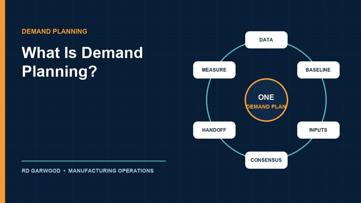 What Is Demand Planning? Definition, Process, and Manufacturing Examples